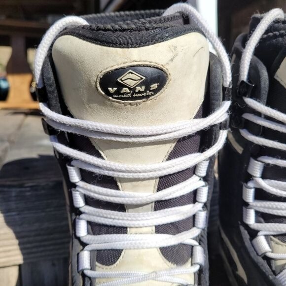 Vintage 90s Vans Womens 7 Snowboard Boots Daniel Franck World Traveler Limited E - Picture 9 of 15